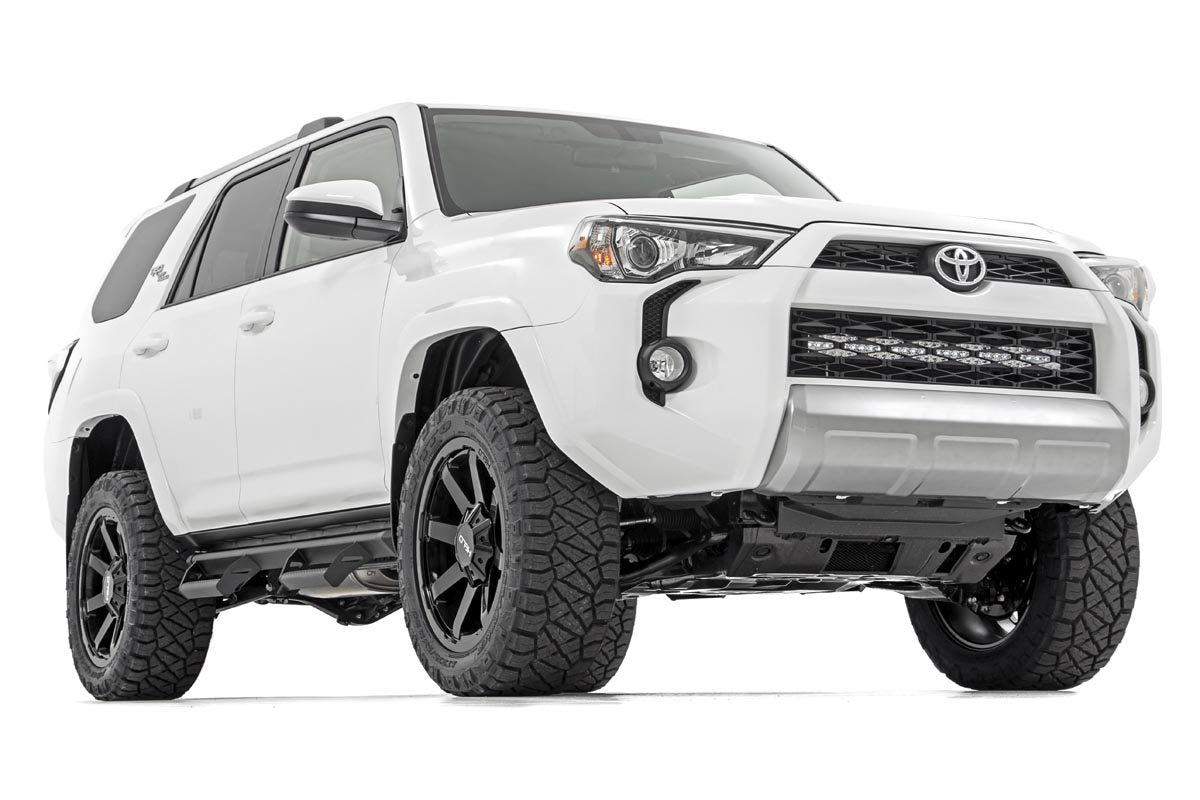 LED Light Kit | Bumper Mount | 30" Black Dual Row | Toyota 4Runner (14-20)