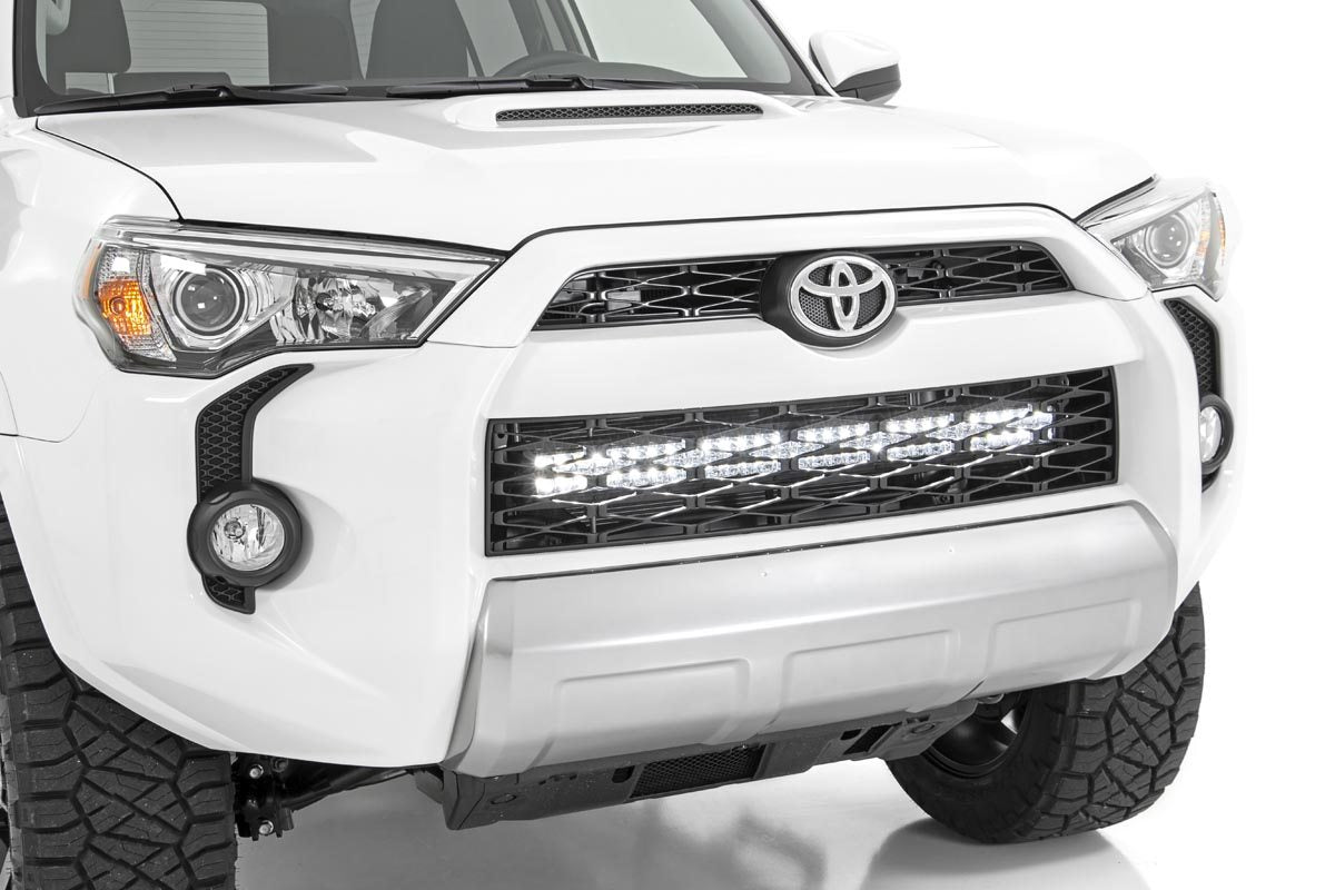 LED Light Kit | Bumper Mount | 30" Black Dual Row | Toyota 4Runner (14-20)