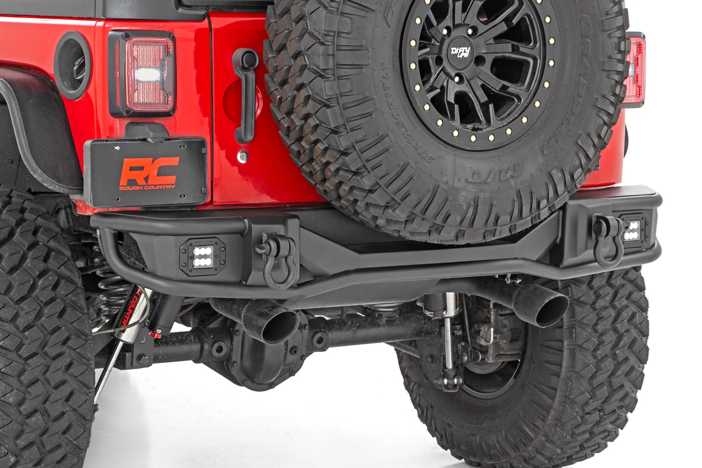 Rear Bumper | Tubular | Jeep Wrangler JK/Wrangler Unlimited  (2007-2018)