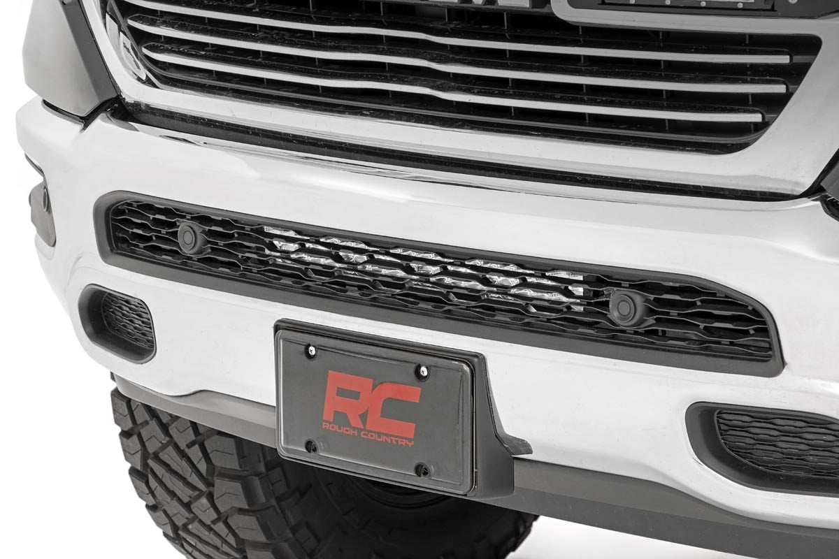 LED Light Kit | Bumper Mount | 20" Chrome Dual Row | White DRL | Ram 1500 (19-24)