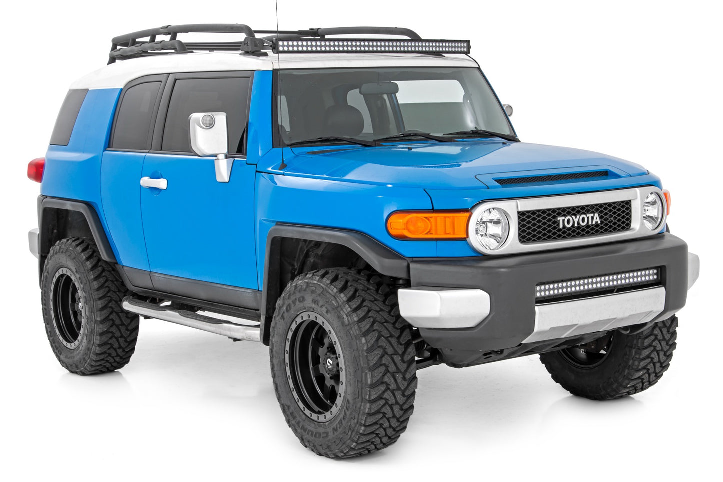 LED Light Kit | 50 Inch Curved | Dual Row DRL | Black Series | Toyota FJ Cruiser (07-14)