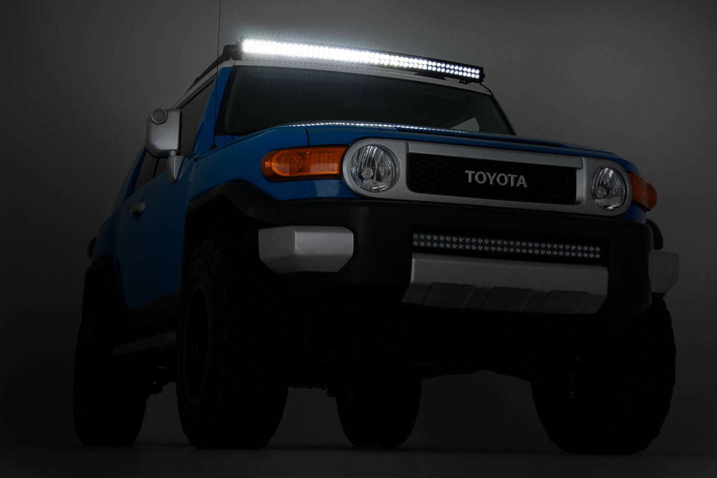 LED Light Kit | 50 Inch Curved | Dual Row DRL | Black Series | Toyota FJ Cruiser (07-14)