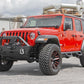 LED Light Kit | Cowl Mount | 50" Black Single Row | Jeep Gladiator JT/Wrangler JL (18-24)