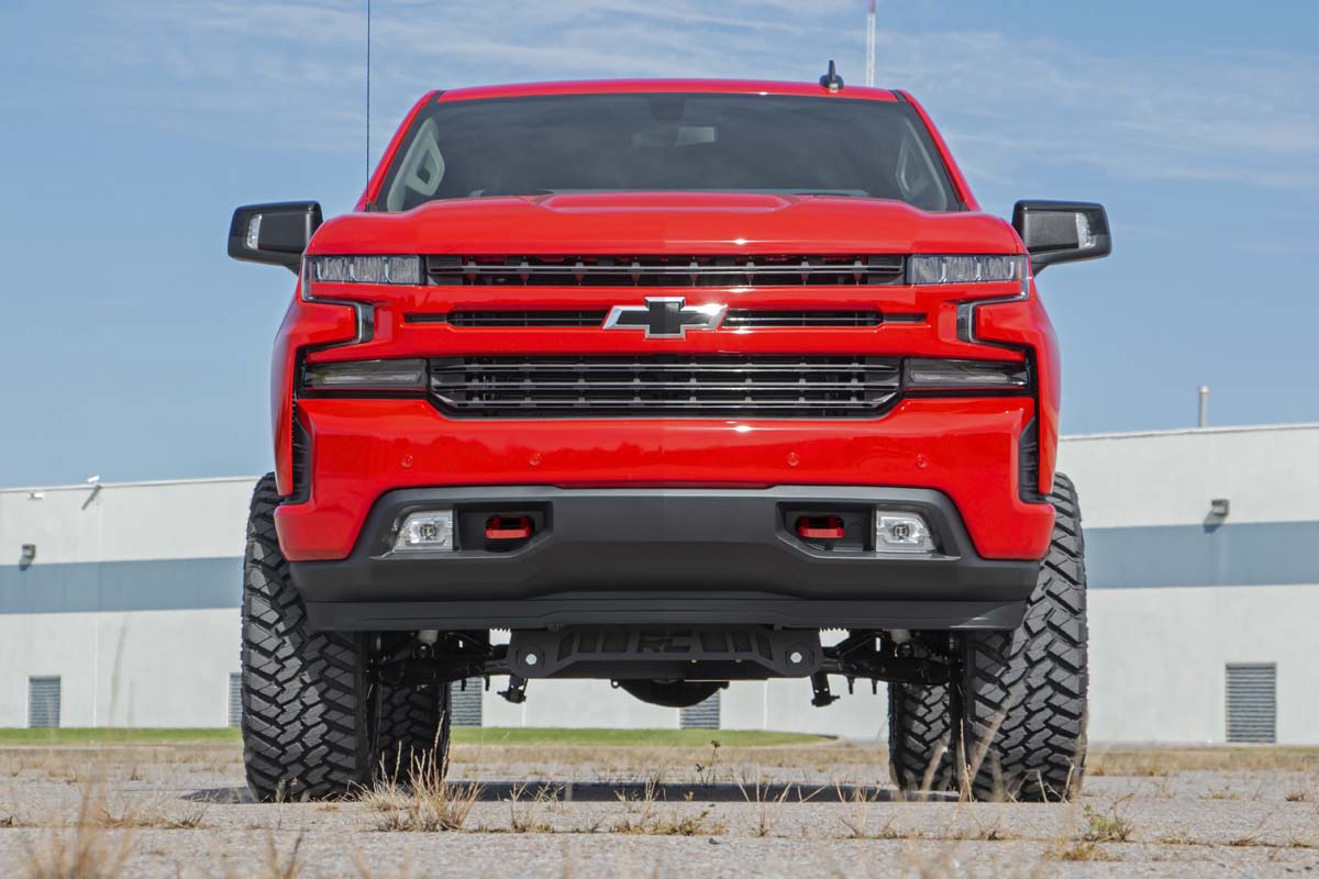 Tow Hooks | Forged | Red | Chevy Silverado 1500 2WD/4WD (2019-2024)