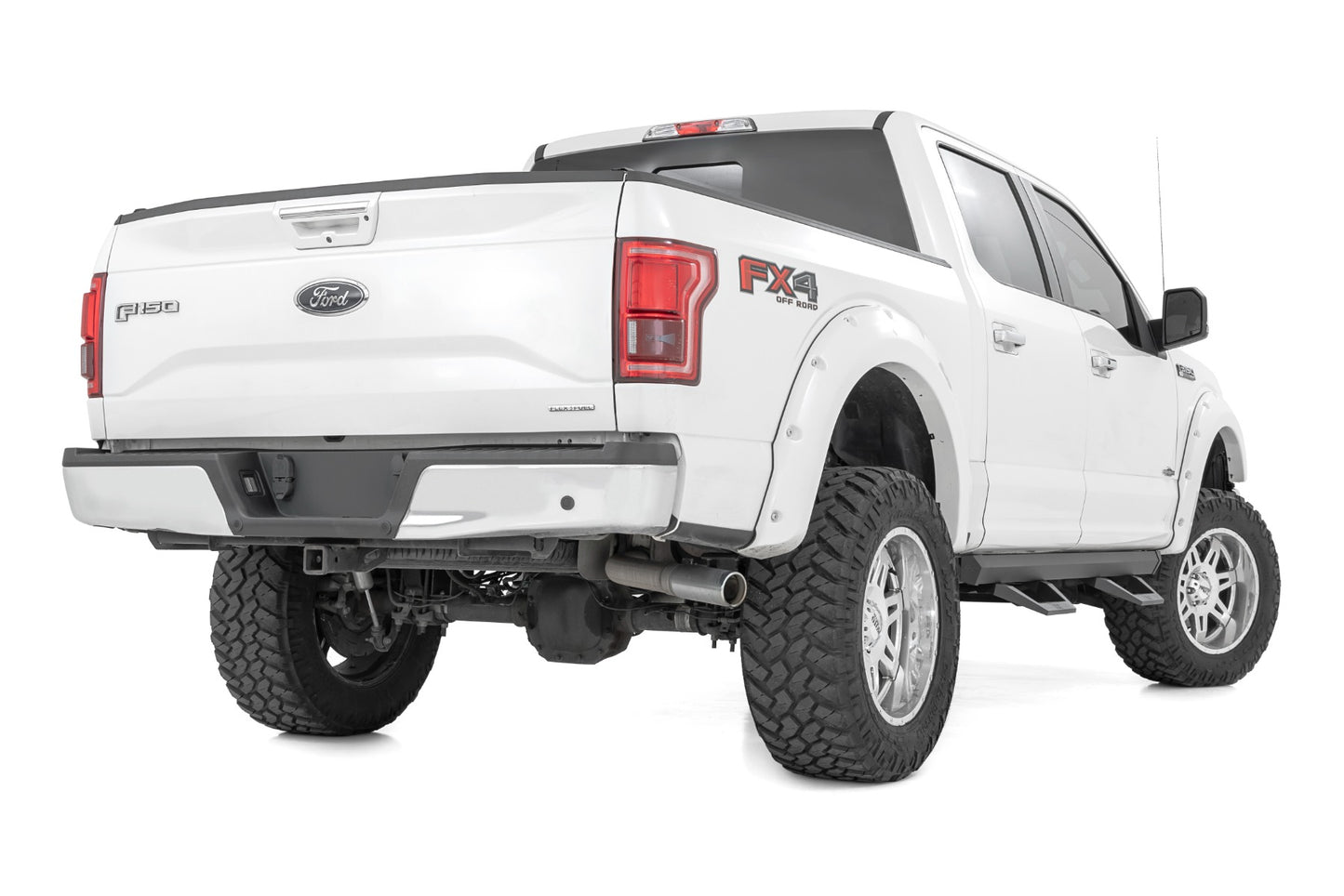 SRX2 Adj Aluminum Step | Crew Cab | Ford F-150/Lightning/F-250/F-350/Raptor (15-24)