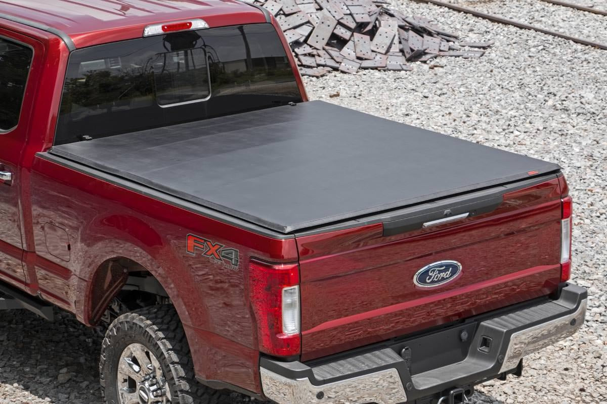 Soft Tri-Fold Bed Cover | 6'10" Bed | Ford F-250/F-350 Super Duty (17-24)