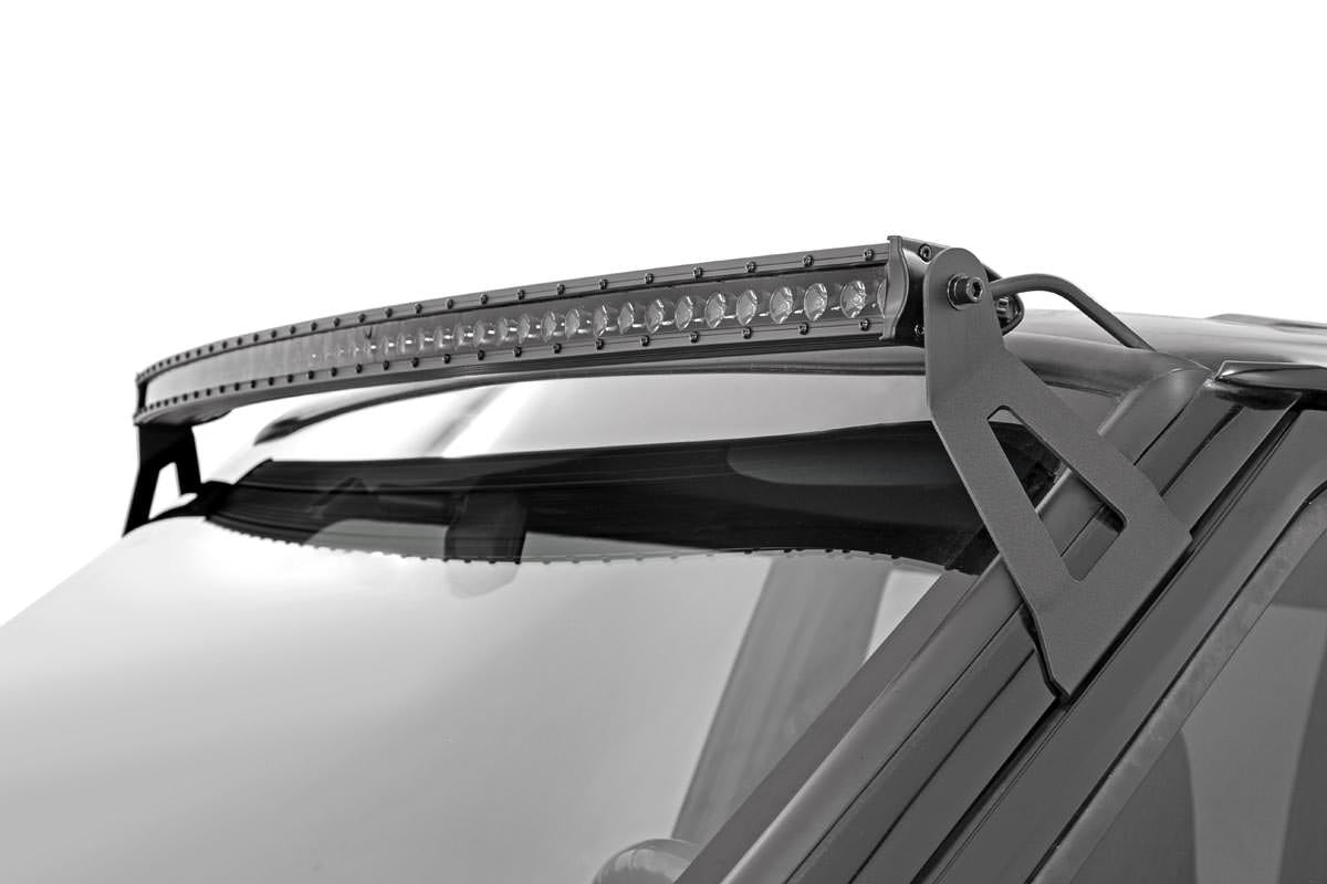 50 Inch Black Series LED Light Bar | Curved | Single Row