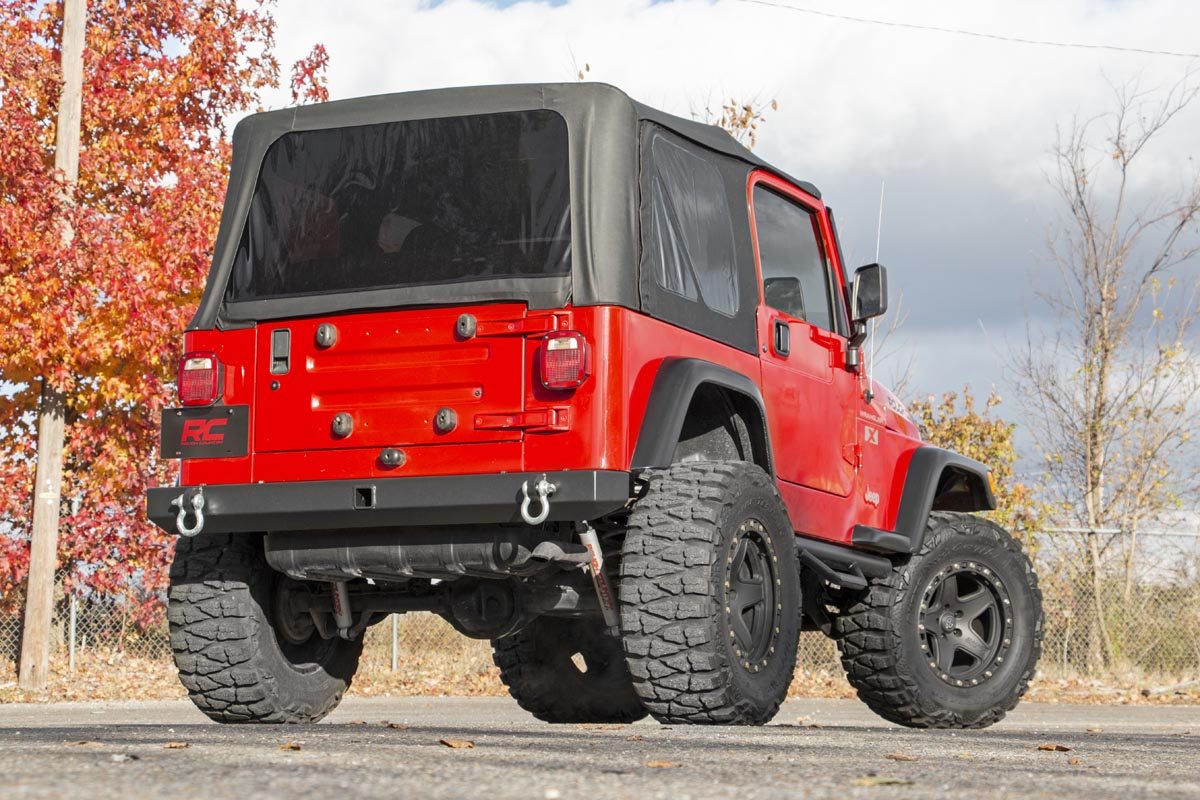 Rear Bumper | Full Width | Jeep Wrangler TJ (97-06)/Wrangler Unlimited (04-06)