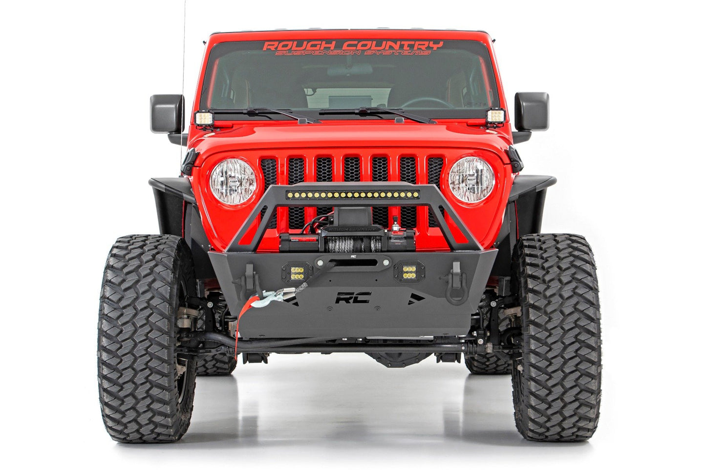 Front Bumper | Stubby | Trail | Jeep Gladiator JT/Wrangler JK & JL/Wrangler Unlimited 4WD