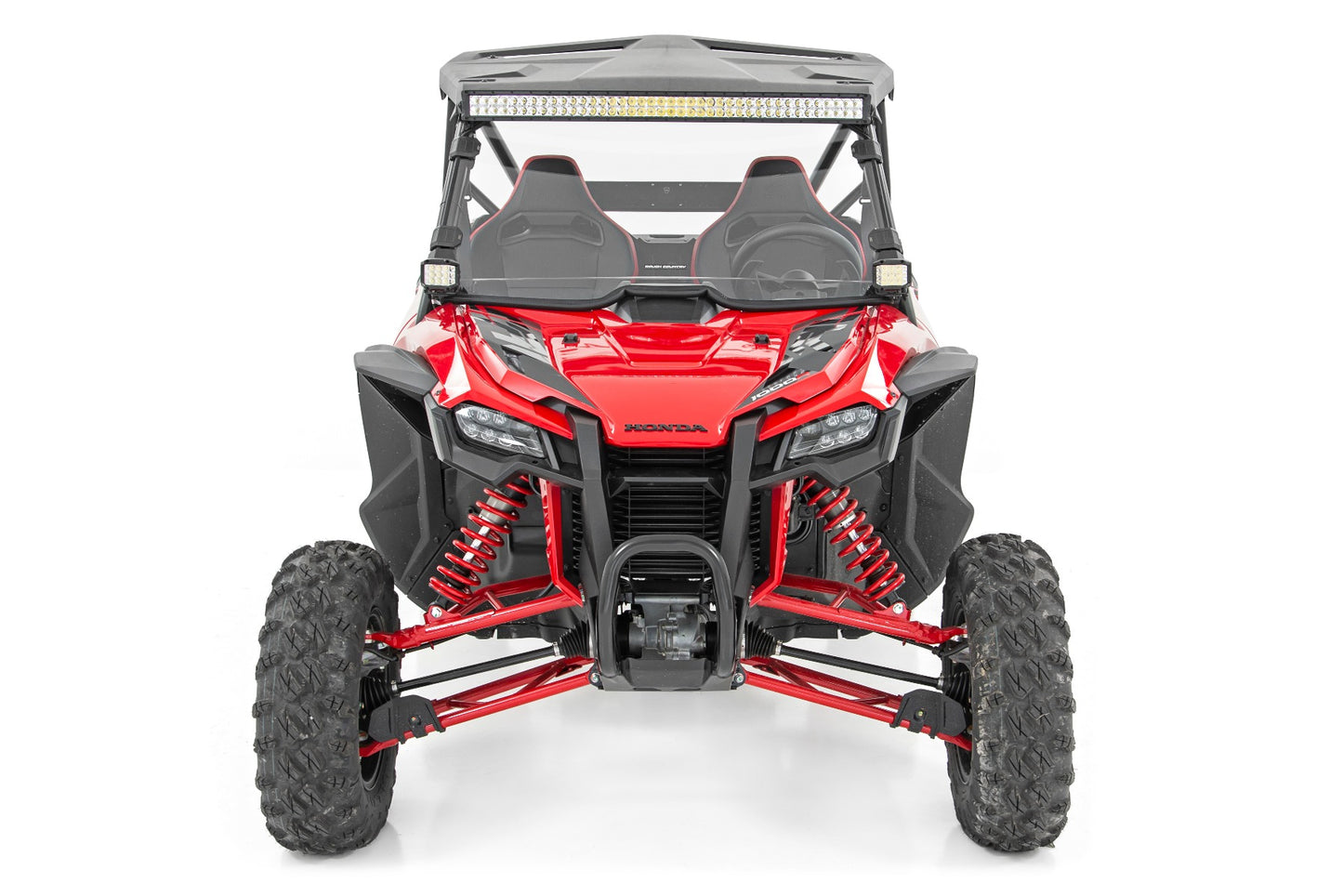 LED Light | Front Mount | 40" Black Dual Row | Honda Talon 1000