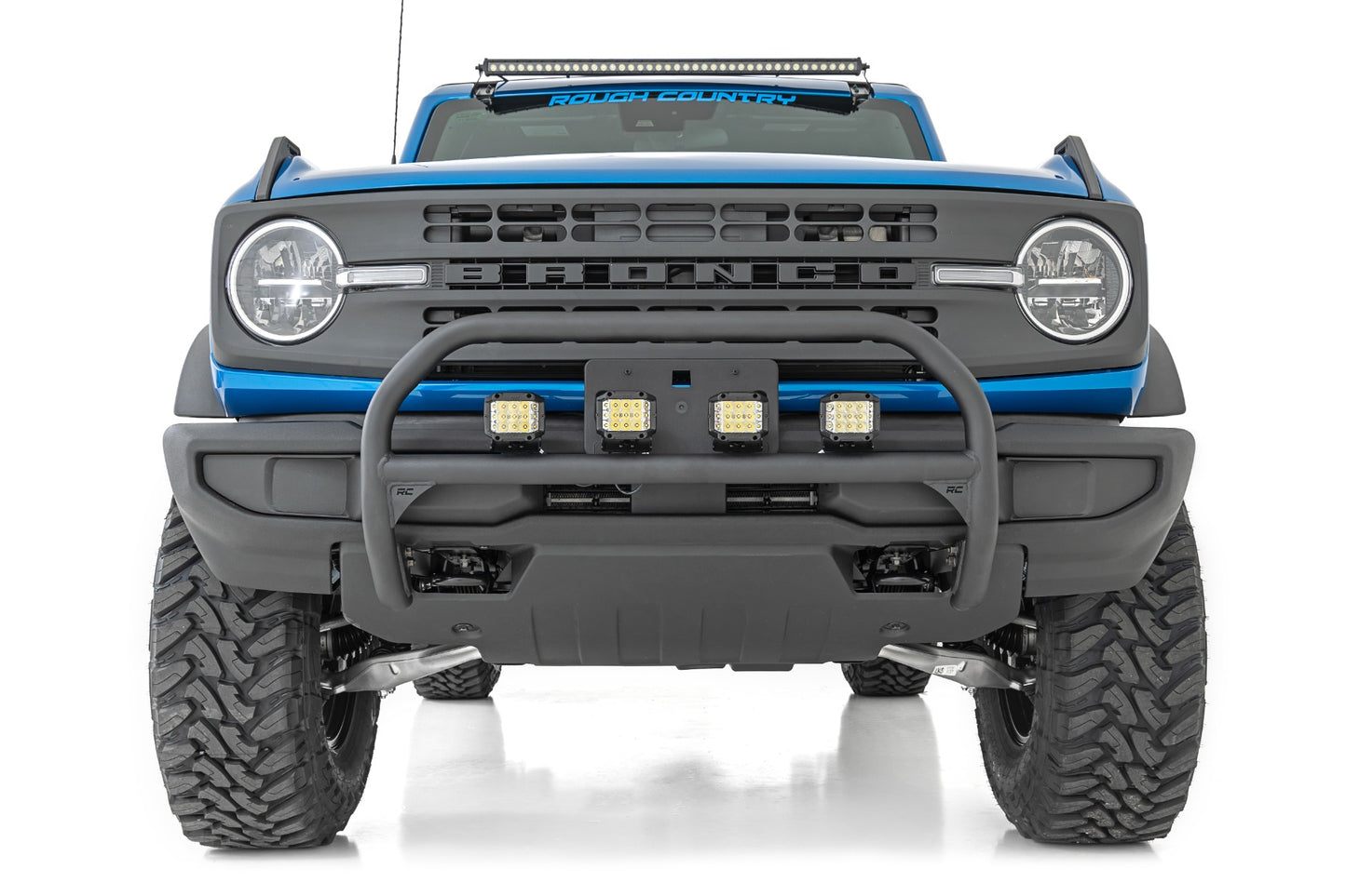 Nudge Bar | 20 Inch Black Single Row LED | Ford Bronco 4WD (2021-2024)