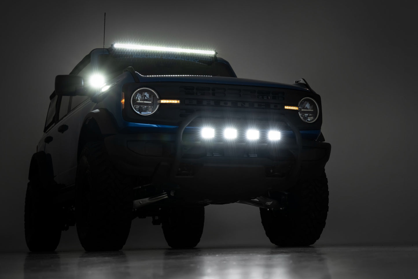 LED Light Kit | Upper Windshield | 40" Spectrum Single Row | Ford Bronco (21-24)