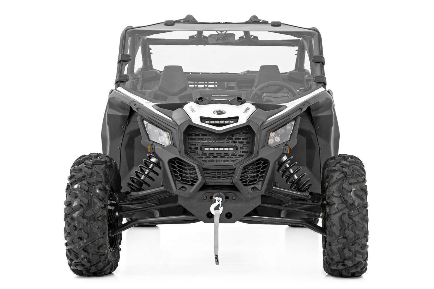 LED Light Kit | Cowl Mount | 6" Black Slimline | Can-Am Maverick X3