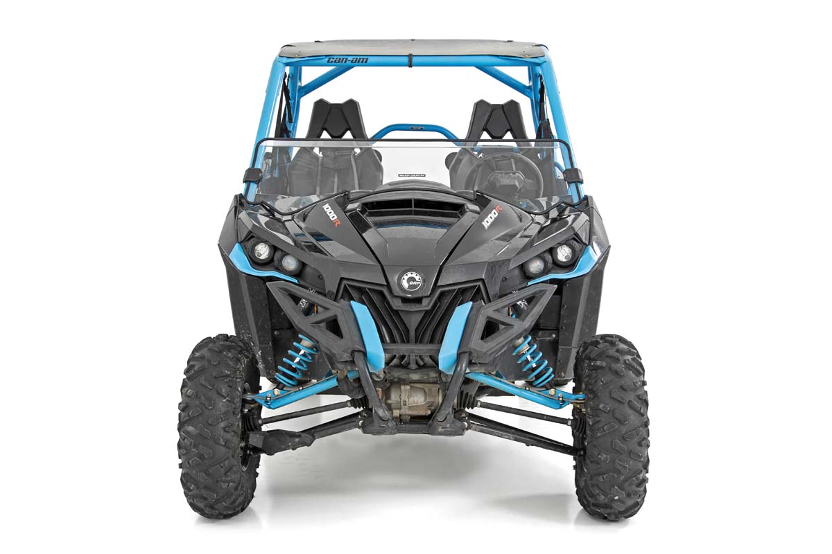 Half Windshield | Scratch Resistant | Can-Am Maverick/Maverick Max/Maverick Turbo Max