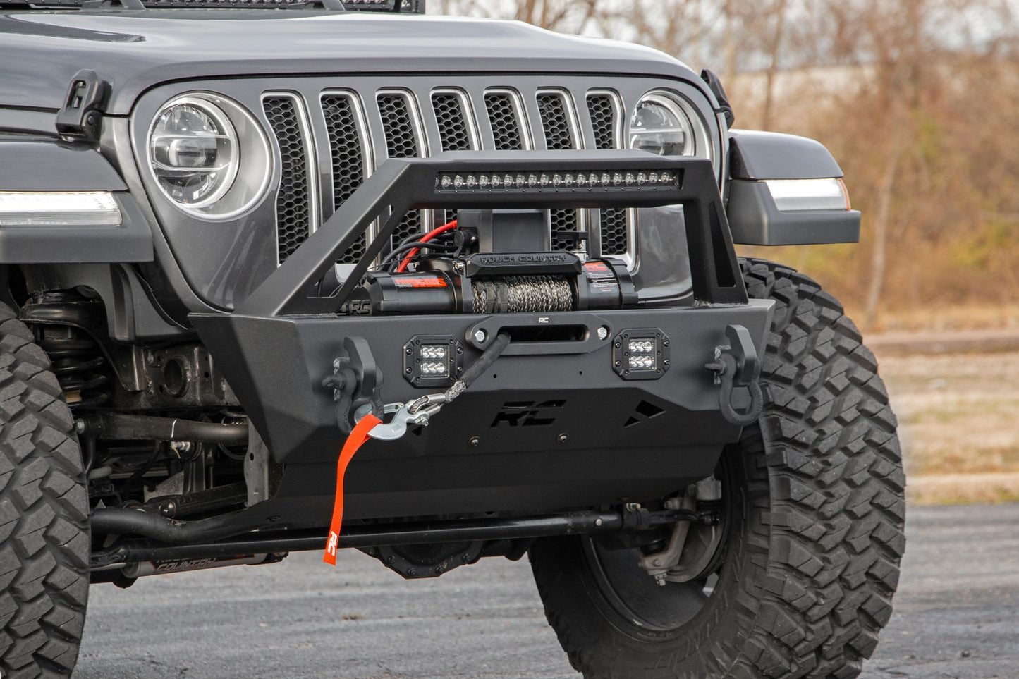 Front Bumper | Stubby | Trail | Jeep Gladiator JT/Wrangler JK & JL/Wrangler Unlimited 4WD