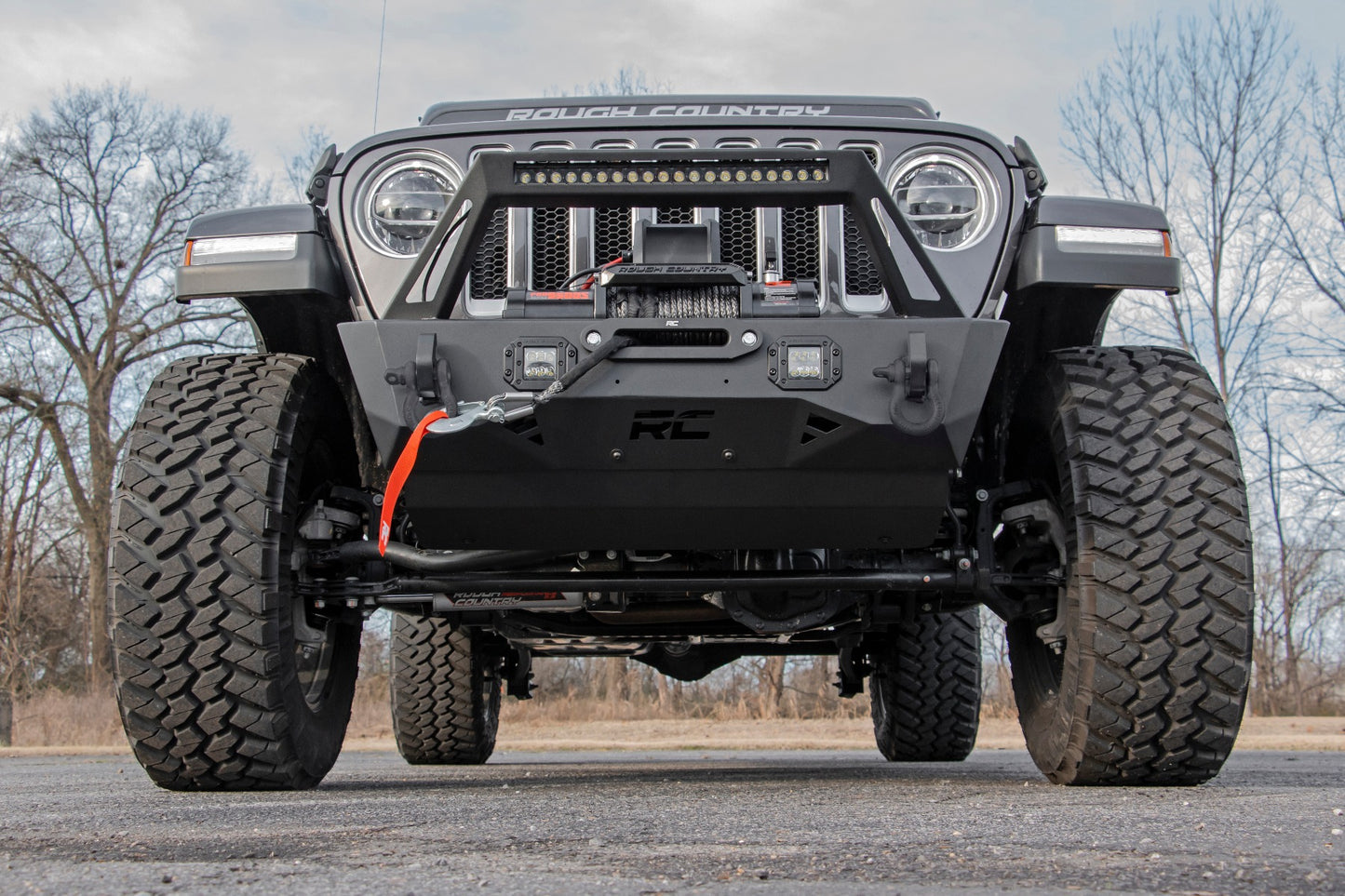 Front Bumper | Stubby | Trail | Jeep Gladiator JT/Wrangler JK & JL/Wrangler Unlimited 4WD