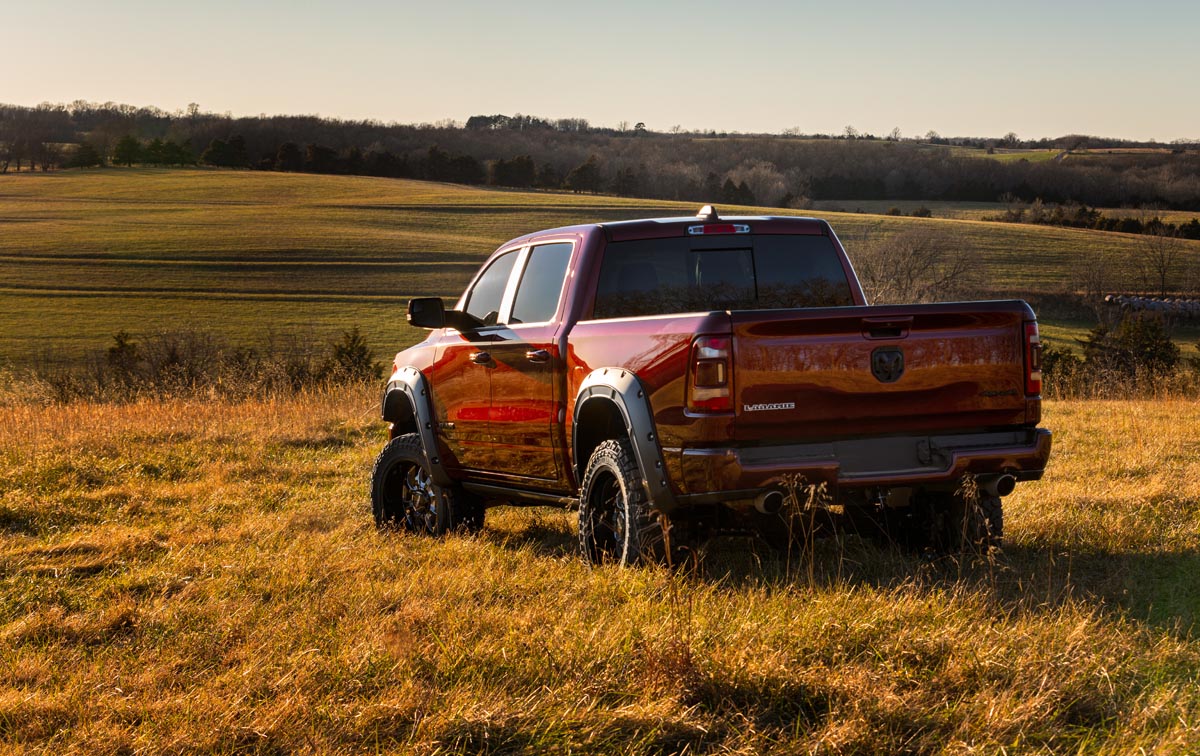 Defender Pocket Fender Flares  | Gloss Black | Ram 1500 2WD/4WD (2019-2024)