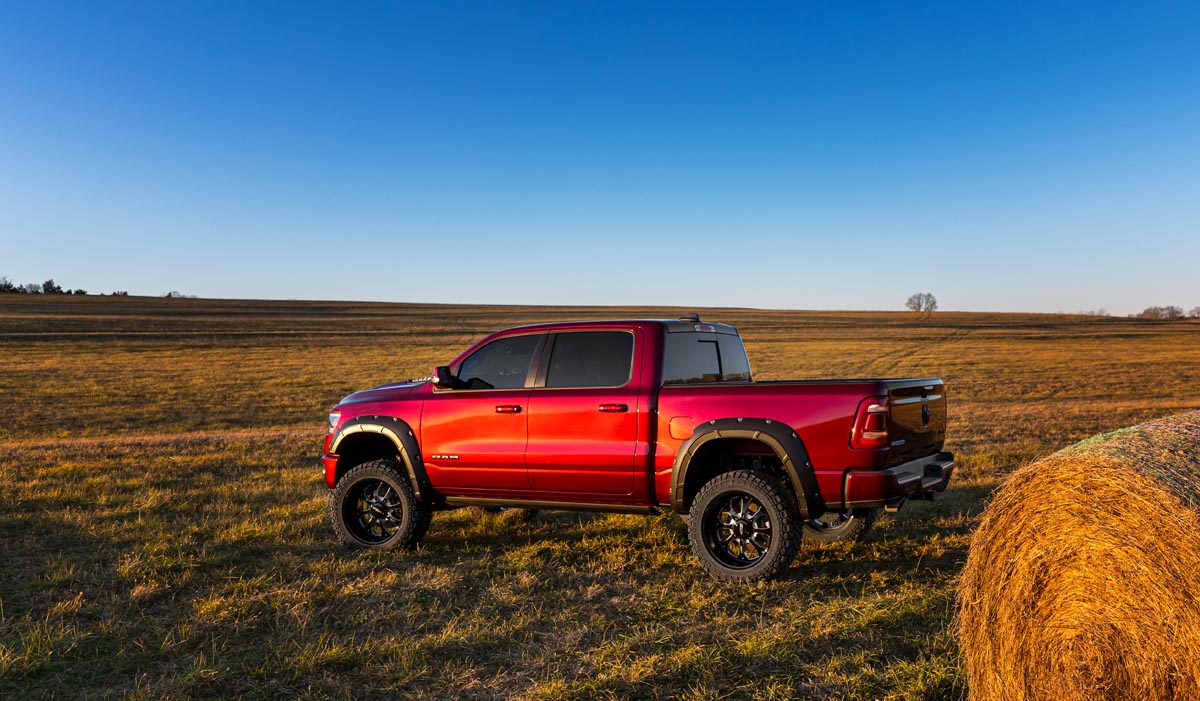 Fender Flares | Defender | GW7 Bright White | Ram 1500 2WD/4WD (2019-2024)