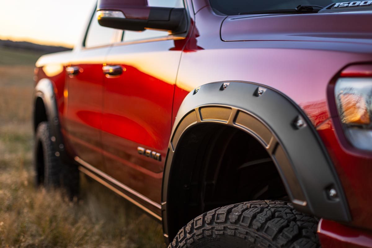 Fender Flares | Defender | JSC Billet Silver | Ram 1500 2WD/4WD (2019-2024)