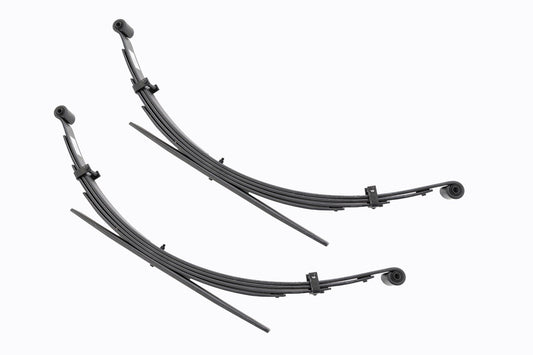 Rear Leaf Springs | 4" Lift | Pair | Dodge/Plymouth Trailduster/W100 Truck/W200 Truck (70-89)