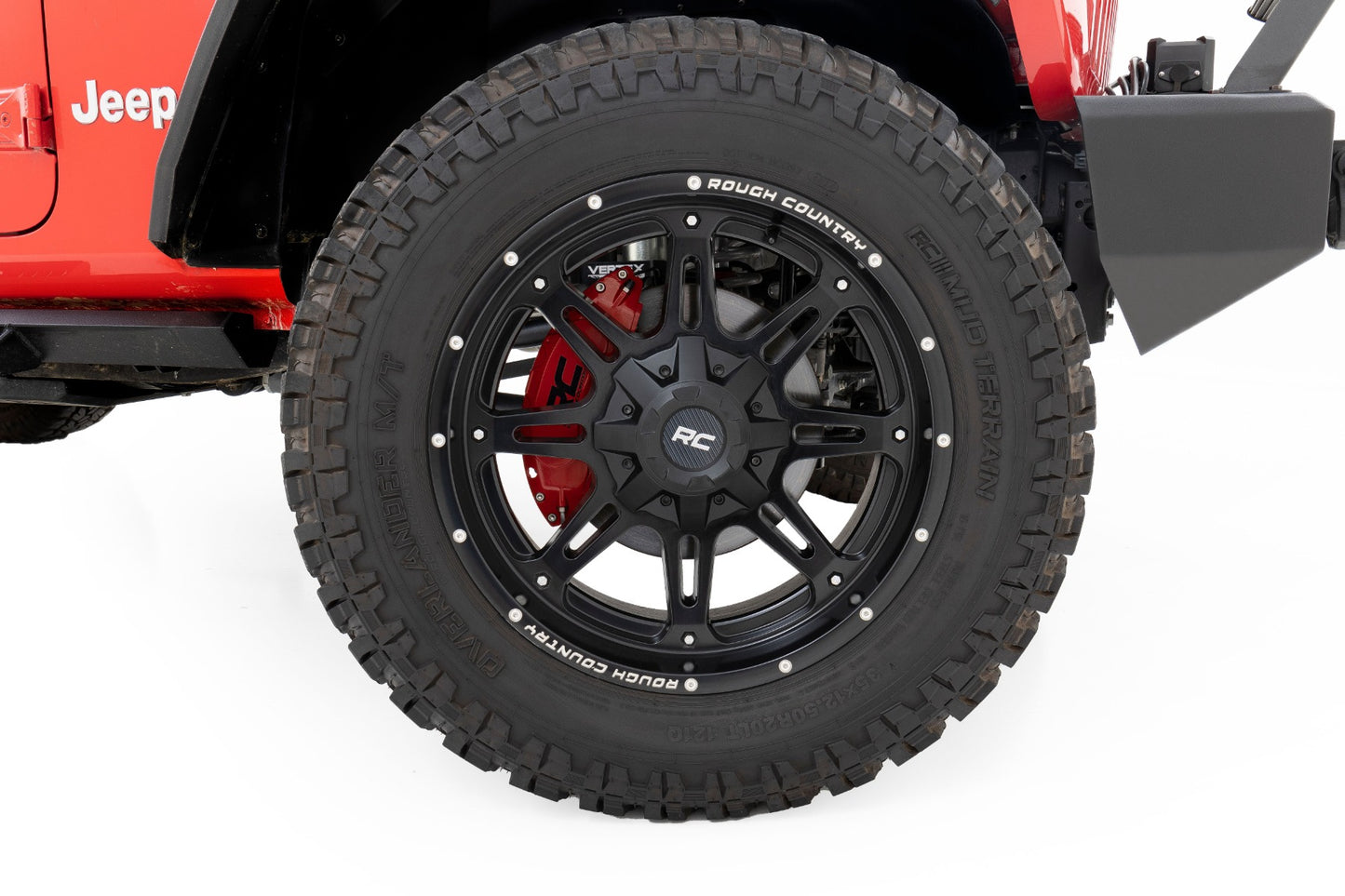 Caliper Covers | Front and Rear | Red | Sport | Jeep Gladiator JT/Wrangler JL (18-24)