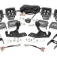 LED Light Kit | Fog Mount | 2" Black Pair | White DRL | Chevy Silverado 2500 HD/3500 HD (11-14)