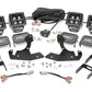 LED Light Kit | Fog | 2" Black Pairs x2 | White DRL | Chevy Silverado 1500/2500HD/3500HD 2WD/4WD