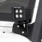 LED Light Mount | Lower Windshield | Pod | Jeep Wrangler JK/Wrangler Unlimited (07-18)