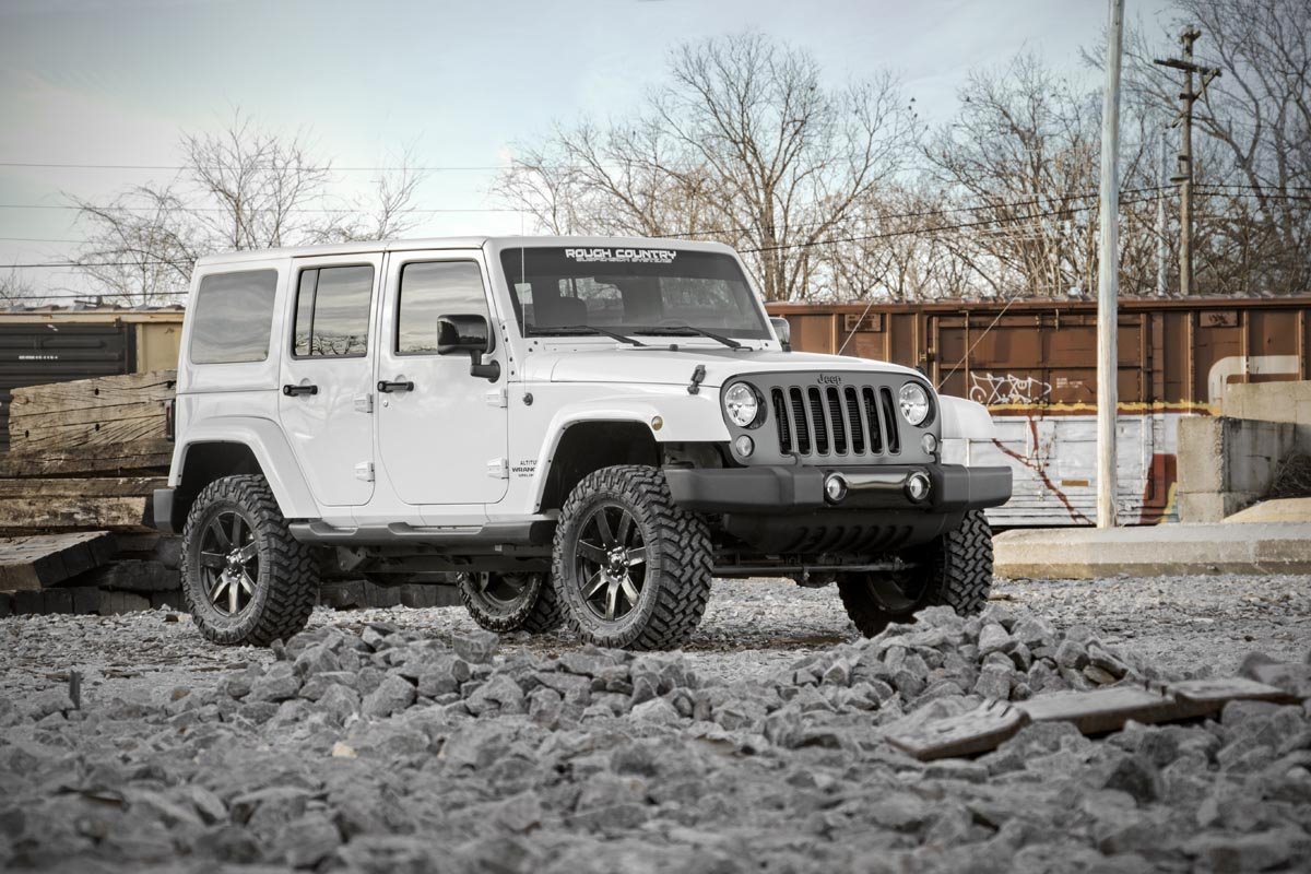 2.5 Inch Lift Kit | Coils | Vertex | Jeep Wrangler Unlimited 2WD/4WD (07-18)