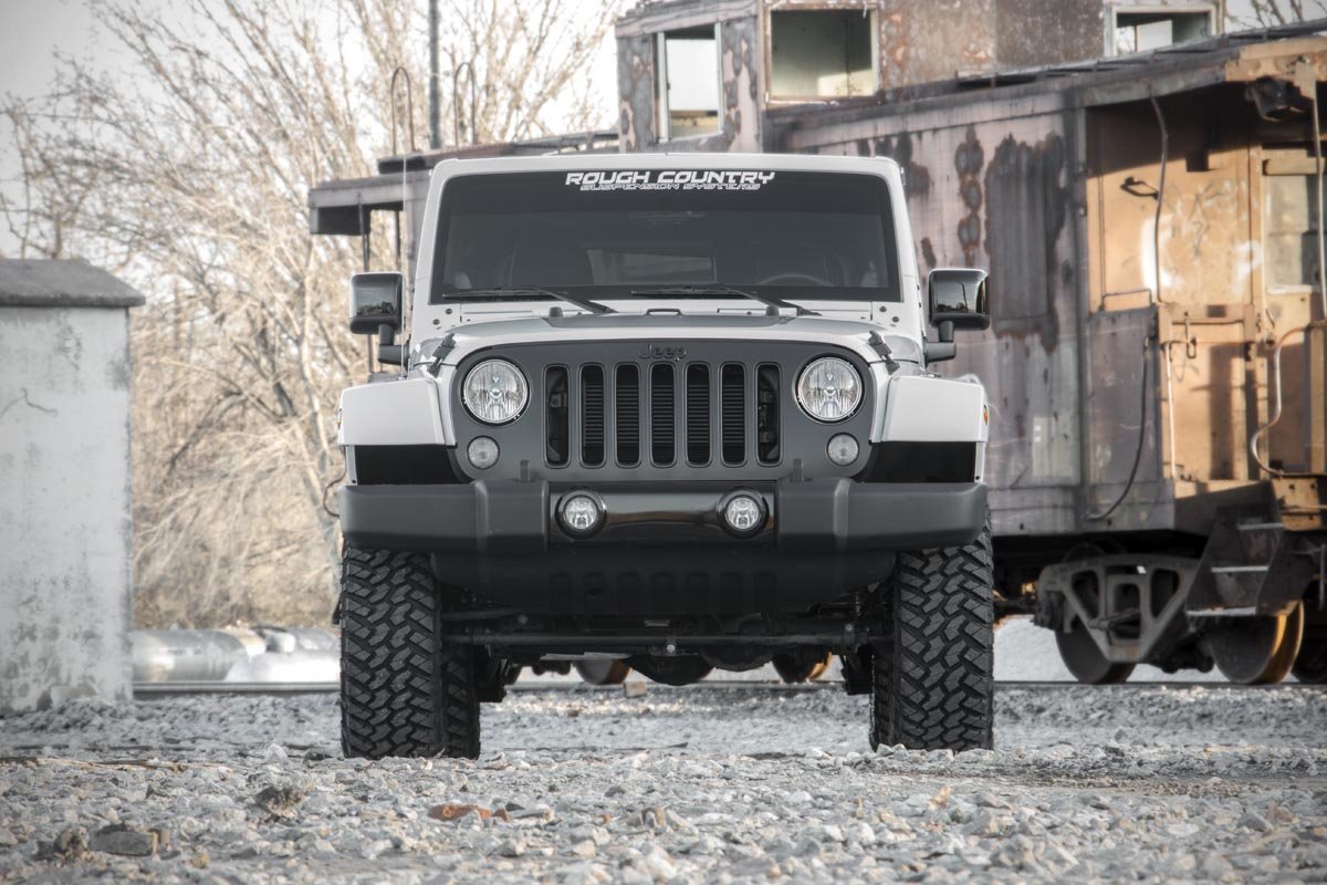 2.5 Inch Lift Kit | Coils | Vertex | Jeep Wrangler Unlimited 2WD/4WD (07-18)