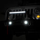 FR Bumper | Stubby | Hoop | BLK LED | Jeep Gladiator JT/Wrangler JK & JL