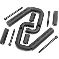 Grab Handles | Steel | Front | Black | Jeep Wrangler JK/Wrangler Unlimited (07-18)