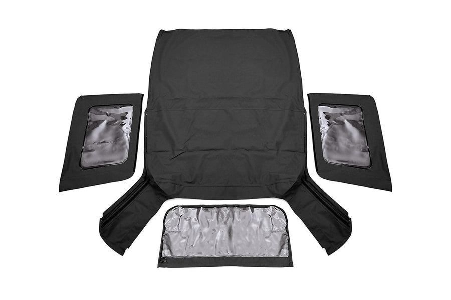 Soft Top | Replacement | Black | 2 Door | Jeep Wrangler JK 4WD (2007-2009)