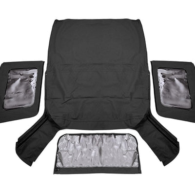 Soft Top | Replacement | Black | 2 Door | Jeep Wrangler JK 4WD (2007-2009)