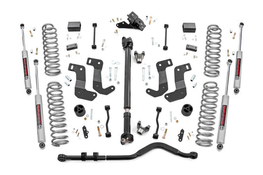 3.5 Inch lift Kit | C/A Drop | FR D/S | Jeep Wrangler Unlimited 4WD (18-23)