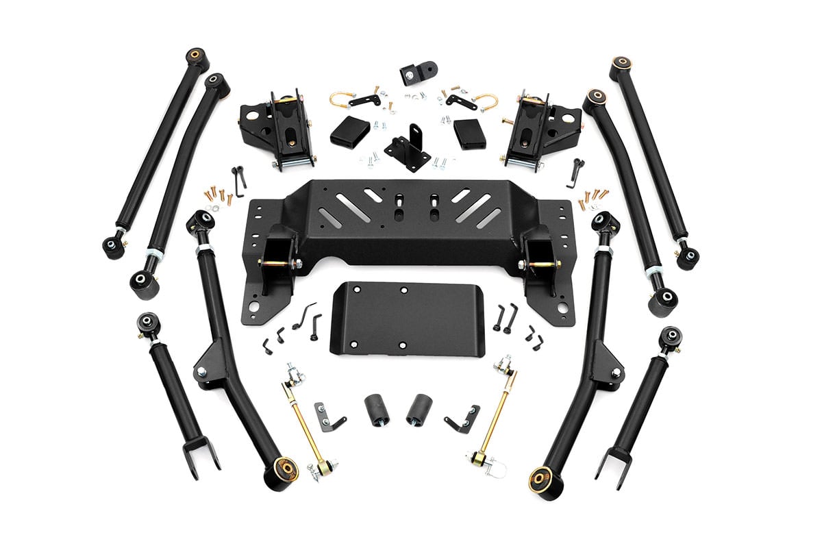 Long Arm Upgrade Kit | 4 Inch Lift | Jeep Grand Cherokee ZJ 4WD (1993-1998)