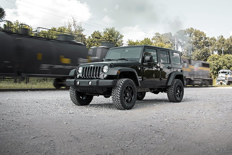 2.5 Inch Lift Kit | Coils | Vertex | Jeep Wrangler Unlimited 2WD/4WD (07-18)