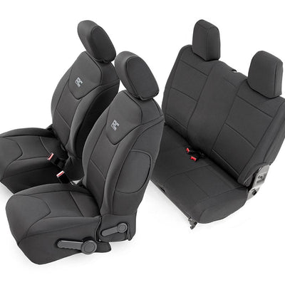 Seat Covers | Front and Rear | 2-Door | Jeep Wrangler JK 4WD (2013-2018)