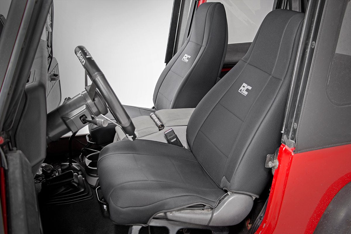 Seat Covers | Front and Rear | Jeep Wrangler YJ 4WD (1991-1995)