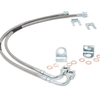 Brake Lines | Stainless | Front | 4-6 Inch Lift | Jeep Wrangler JK (07-18)
