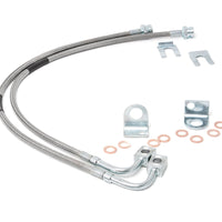 Brake Lines | Stainless | Rear | 4-6 Inch Lift | Jeep Wrangler JK (07-18)