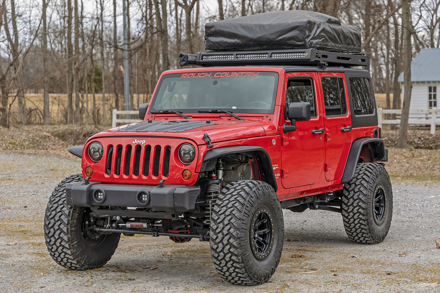 Front Bumper Caps | Jeep Wrangler JK/Wrangler Unlimited  (2007-2018)