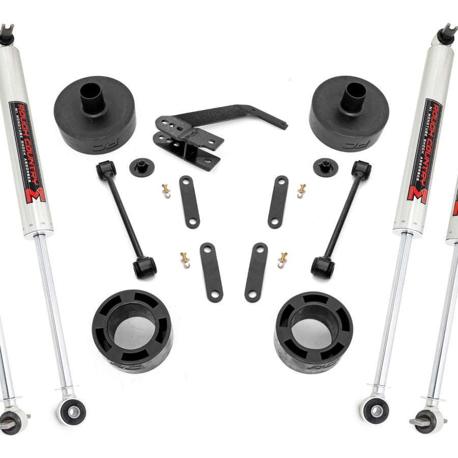 2.5 Inch Lift Kit | Spacers | M1 | Jeep Wrangler JK/Wrangler Unlimited  (07-18)