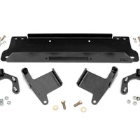 Winch Mount Plate | Factory Bmpr | D-Rings | Jeep Wrangler JK/Wrangler Unlimited (07-18)