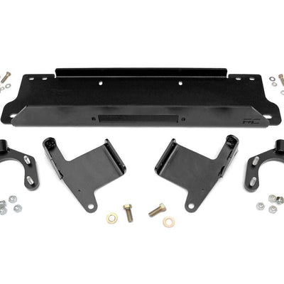 Winch Mount Plate | Factory Bmpr | D-Rings | Jeep Wrangler JK/Wrangler Unlimited (07-18)