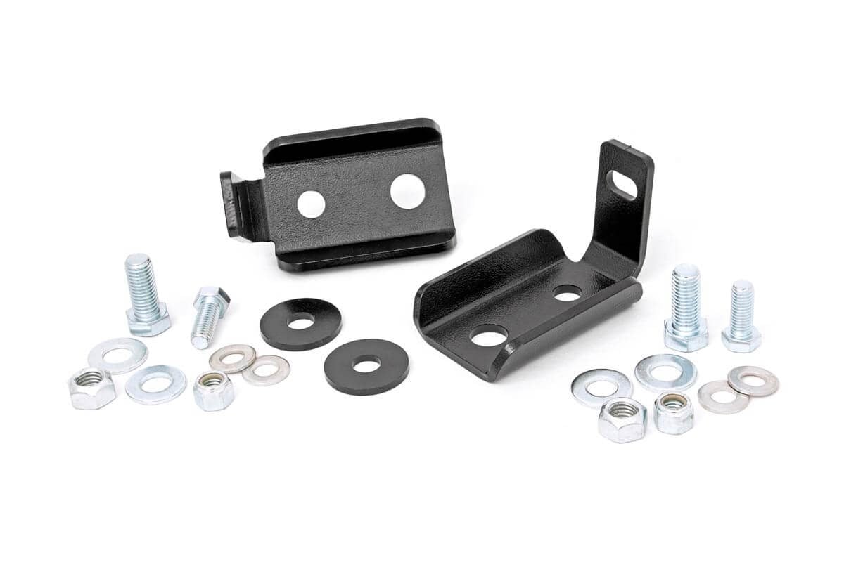 Shock Relocation Brackets | Front | Jeep Wrangler JK/Wrangler Unlimited (07-18)