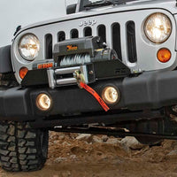 Winch Mount Plate | Factory Bmpr | D-Rings | Jeep Wrangler JK/Wrangler Unlimited (07-18)