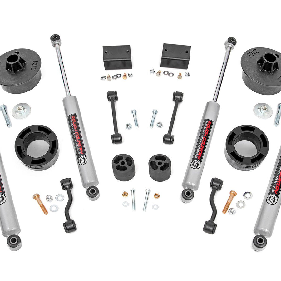 2.5 Inch Lift Kit | Spacers | N3 | Jeep Wrangler JL/Wrangler Unlimited (2024)