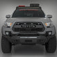 LED Light Kit | Ditch Mount | Black Series Round | 3.5 Inch | Amber DRL | Toyota Tacoma (16-23)