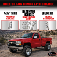 Stainless Shorty Headers – 1999–2001 GM 4.8 5.3